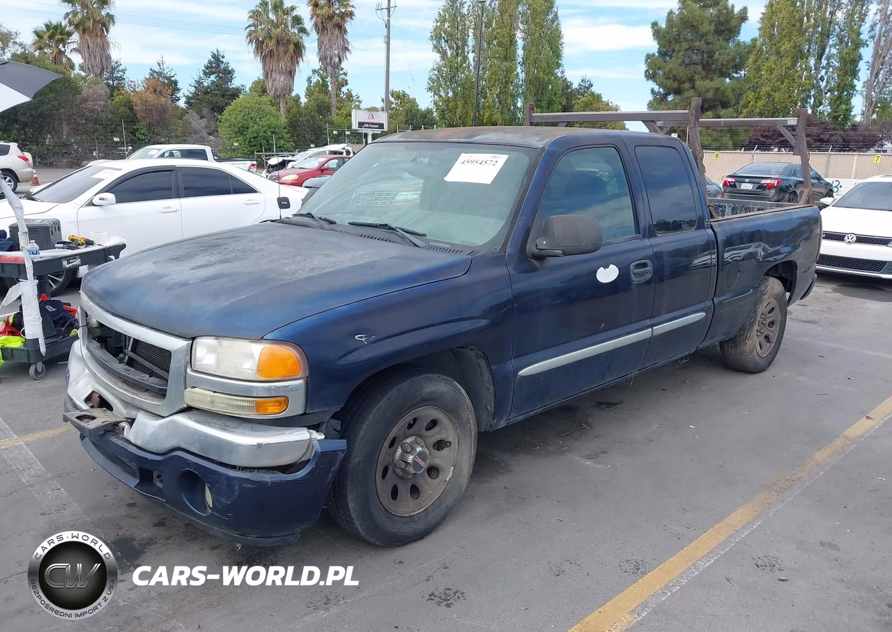 2006 GMC Sierra 1500 Sle1 VIN:1GTEC19V56Z271173 - 2