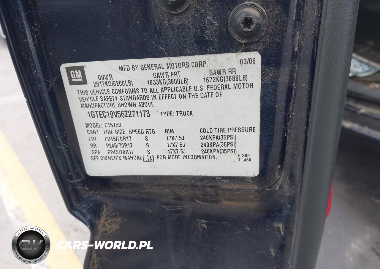 2006 GMC Sierra 1500 Sle1 VIN:1GTEC19V56Z271173 - 9