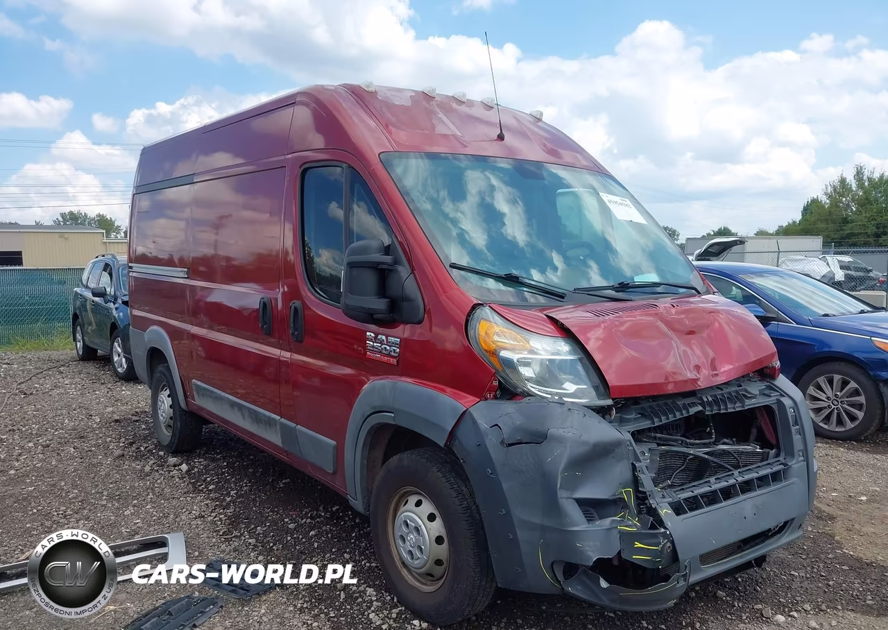 2016 Ram Promaster 2500 High Roof VIN:3C6TRVCG6GE101271 - 1