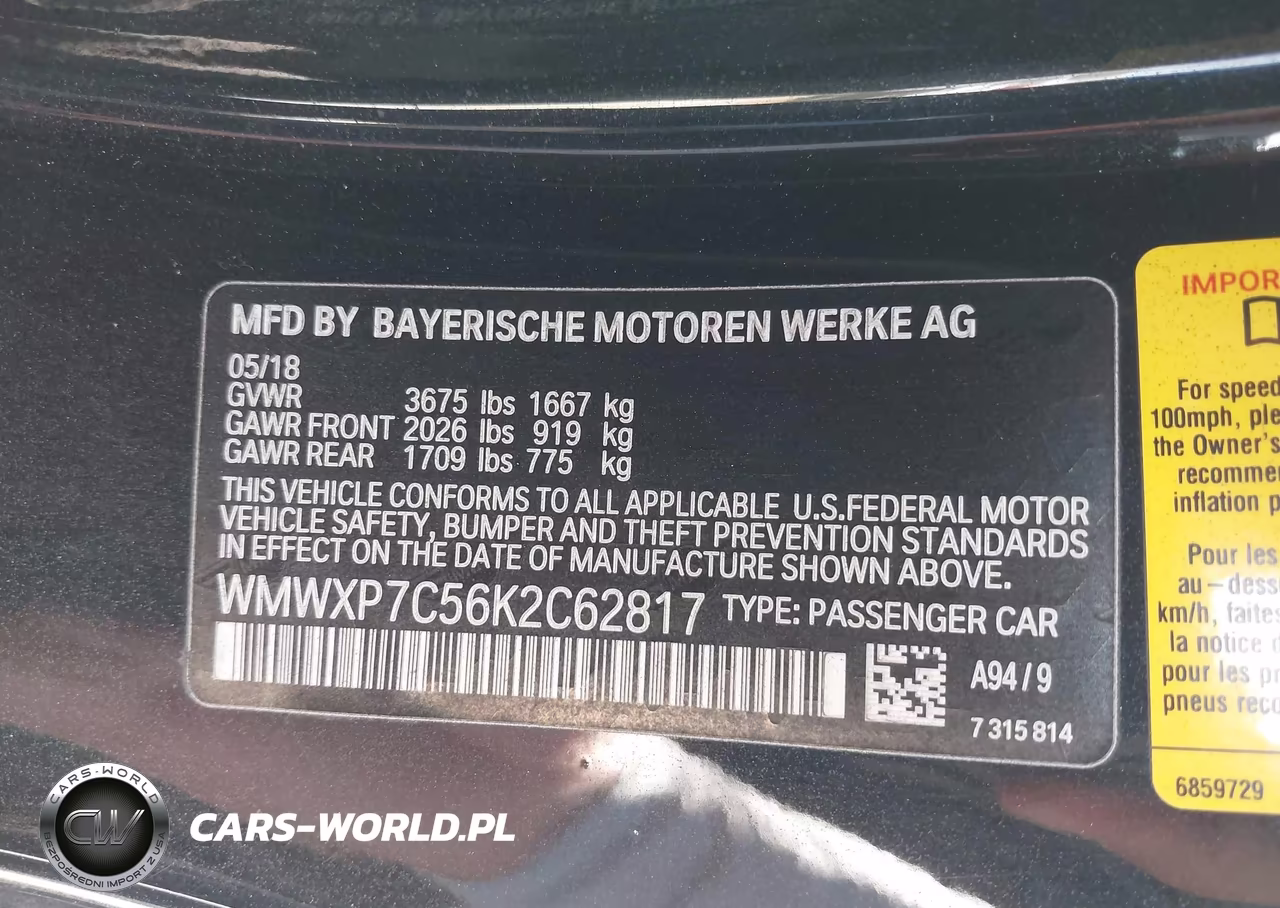 2019 Mini Hardtop Cooper S VIN:WMWXP7C56K2C62817 - 9