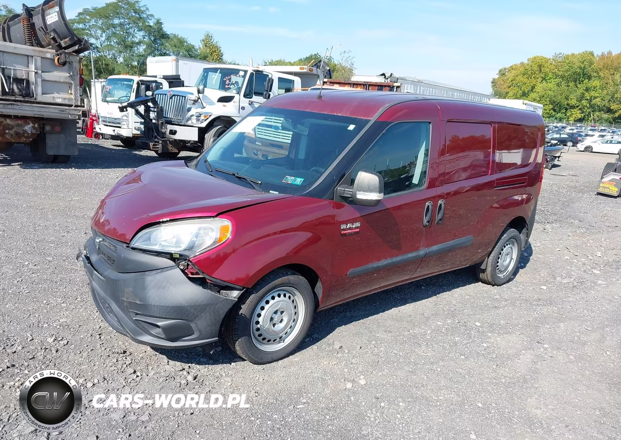 2017 Ram Promaster City Tradesman VIN:ZFBERFABXH6F01703 - 2