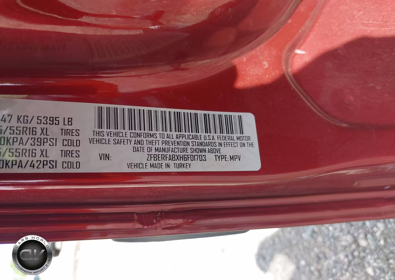 2017 Ram Promaster City Tradesman VIN:ZFBERFABXH6F01703 - 9