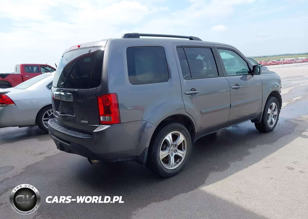 2014 Honda Pilot Ex-L VIN:5FNYF4H55EB012890 - 4