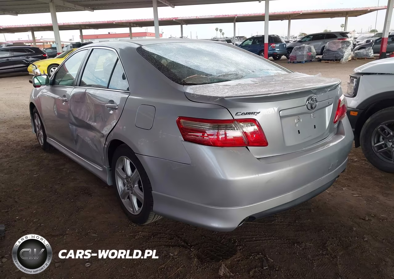2007 Toyota Camry Se V6 VIN:4T1BK46K27U535803 - 3