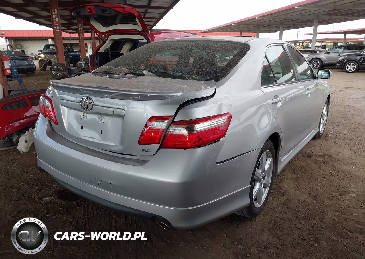 2007 Toyota Camry Se V6 VIN:4T1BK46K27U535803 - 4