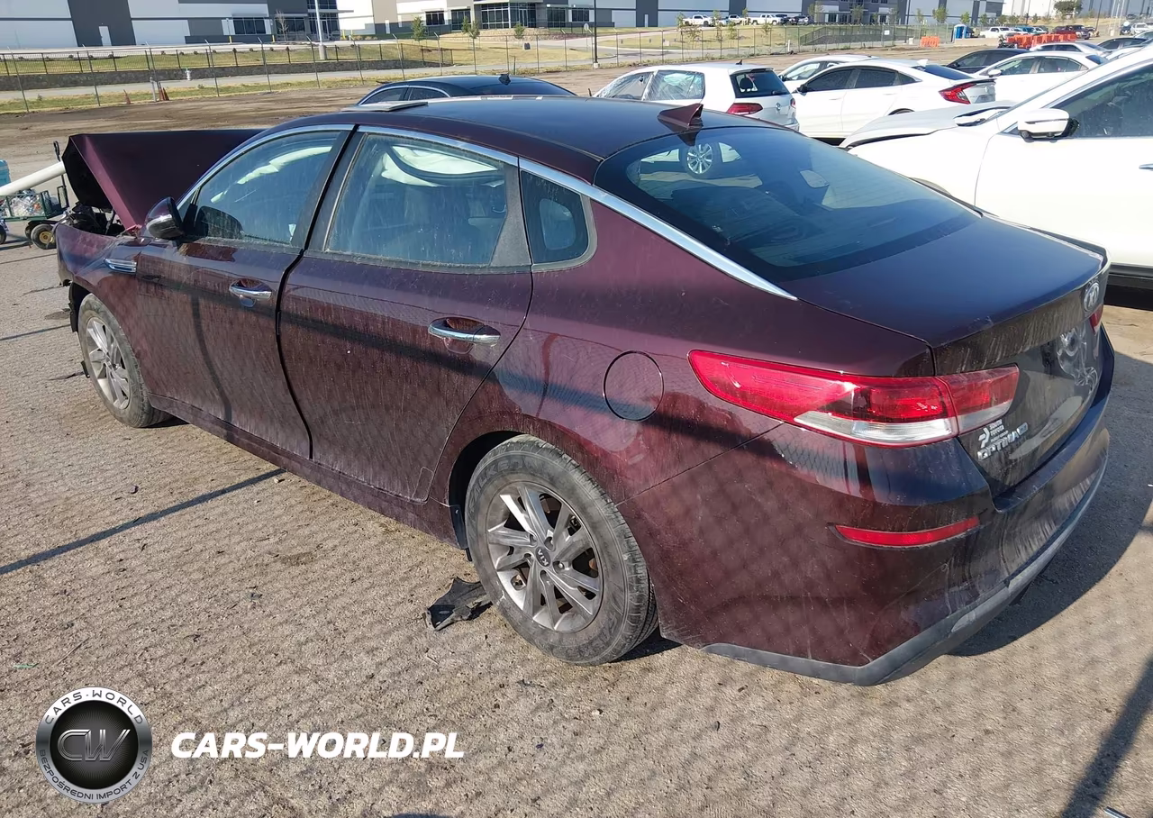 2019 Kia Optima Lx VIN:5XXGT4L30KG357540 - 3