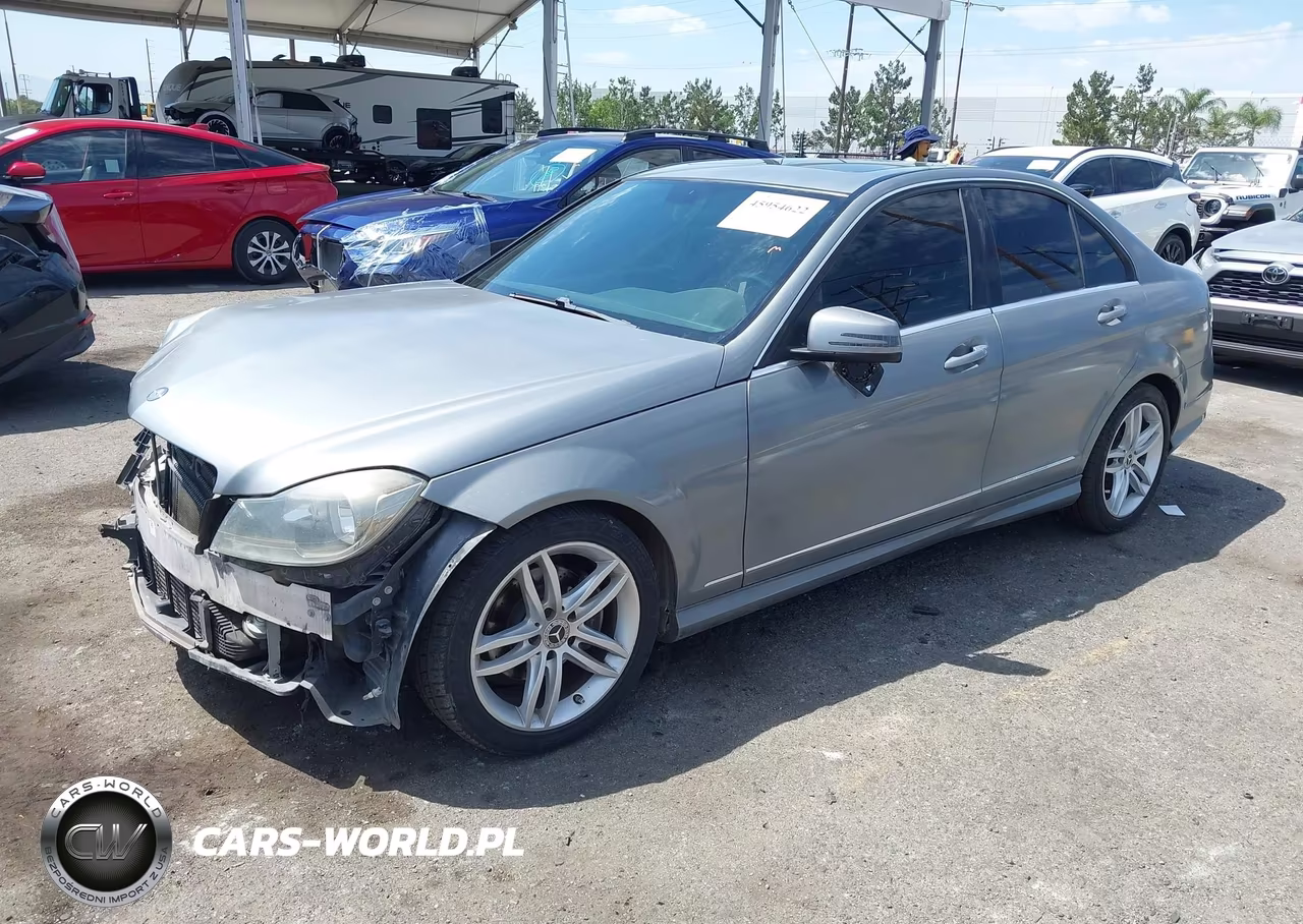 2014 Mercedes-Benz C 250 Sport VIN:WDDGF4HB8EA966355 - 2