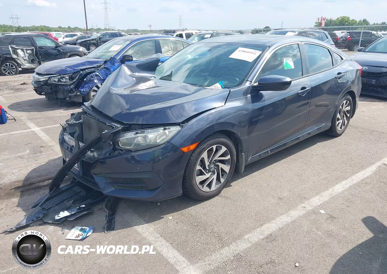 2018 Honda Civic Ex VIN:2HGFC2F72JH505313 - 2
