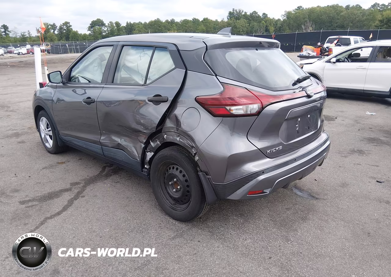 2022 Nissan Kicks S Xtronic Cvt VIN:3N1CP5BV8NL480381 - 3