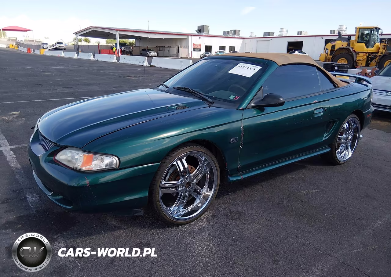 1996 Ford Mustang Gt VIN:1FALP45X0TF231395 - 2
