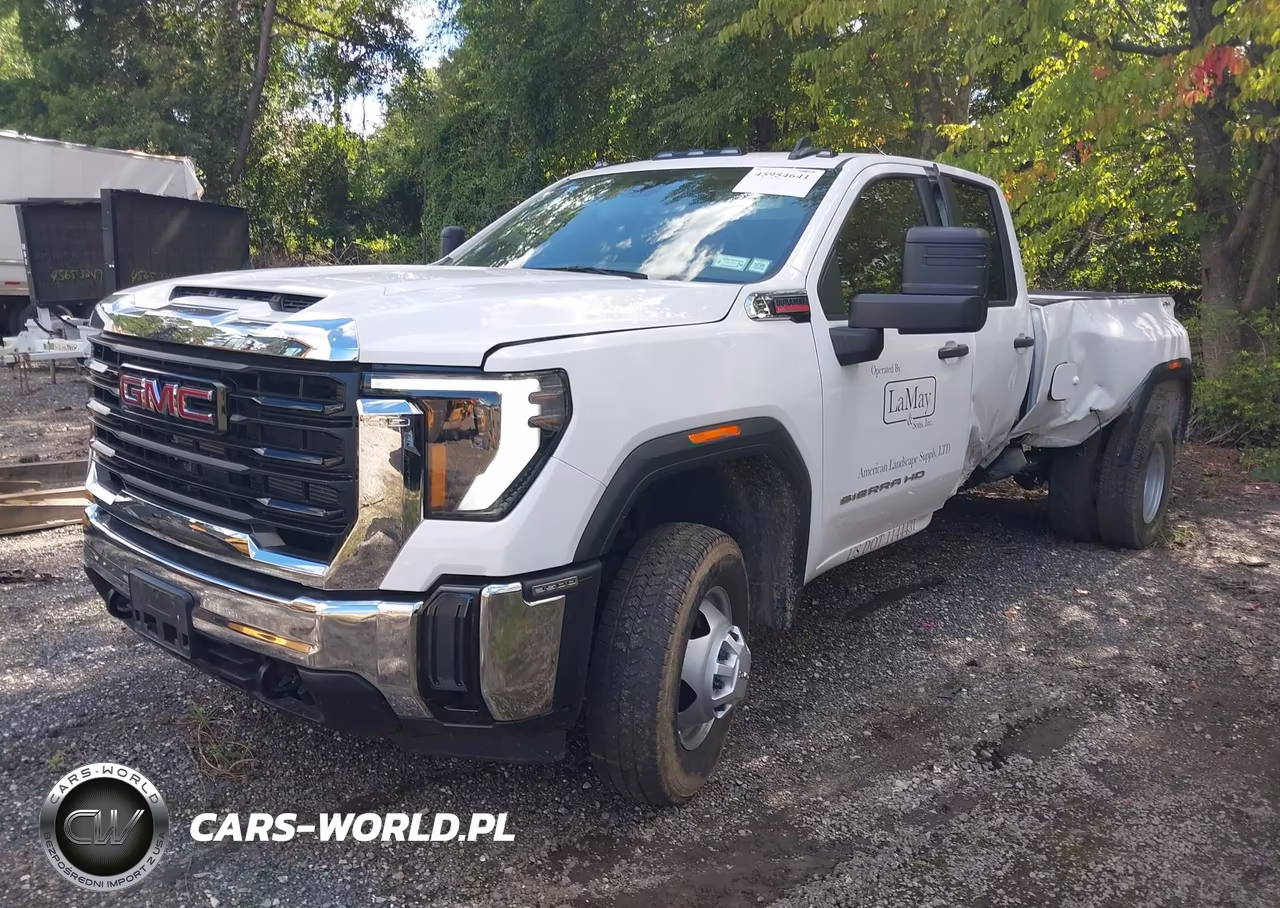 2024 GMC Sierra 3500Hd 4Wd Long Bed Pro VIN:1GT59SEY7RF450244 - 2