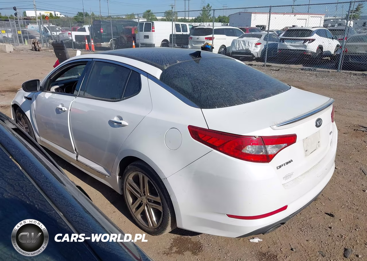 2013 Kia Optima Sx VIN:5XXGR4A68DG093336 - 3