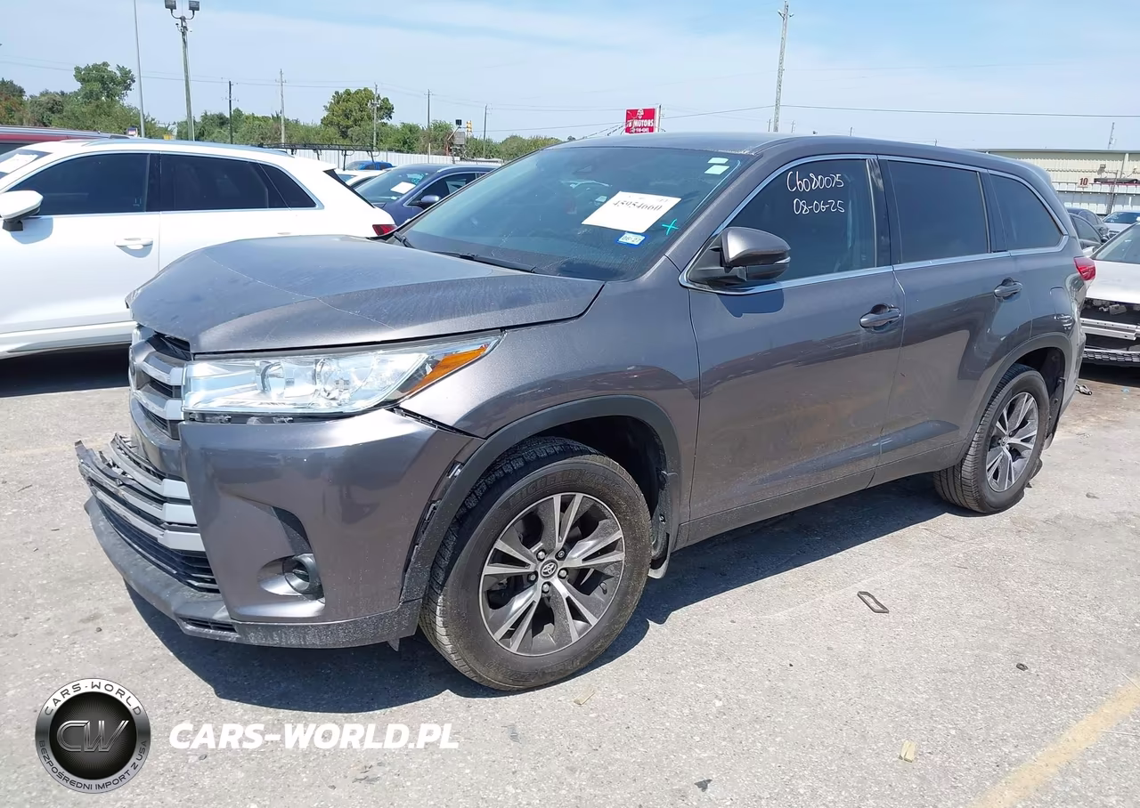 2019 Toyota Highlander Le VIN:5TDZZRFH8KS337529 - 2
