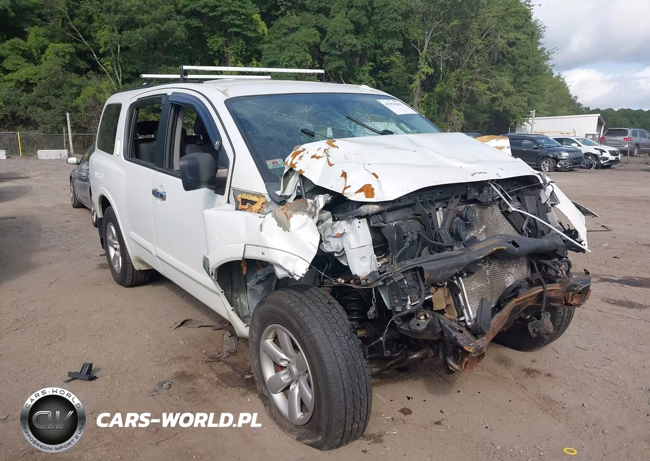 2015 Nissan Armada Sv VIN:5N1AA0NCXFN621631 - 1