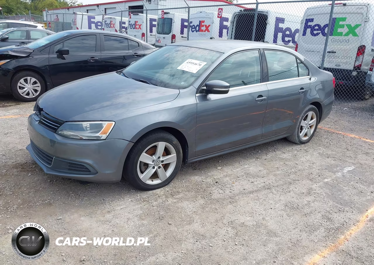 2013 Volkswagen Jetta 2.0L Tdi VIN:3VW3L7AJ9DM400000 - 2