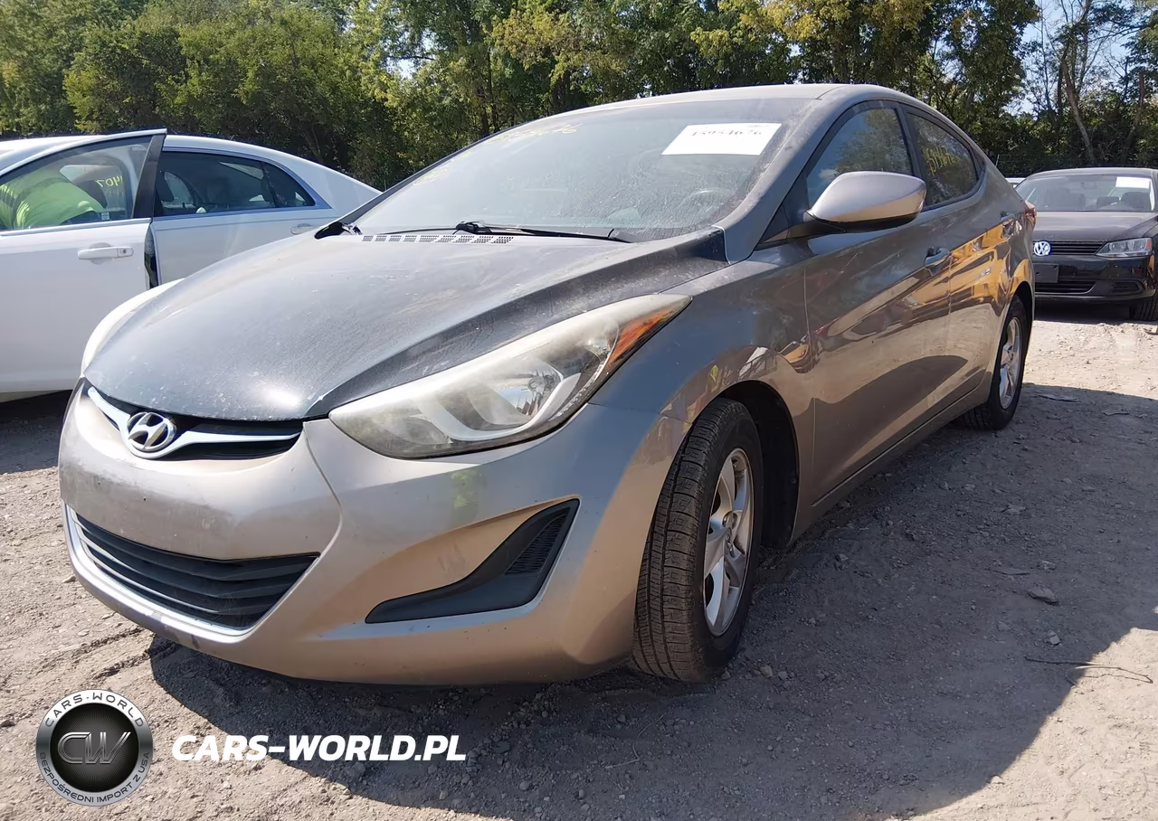 2014 Hyundai Elantra Se VIN:5NPDH4AE6EH529832 - 2