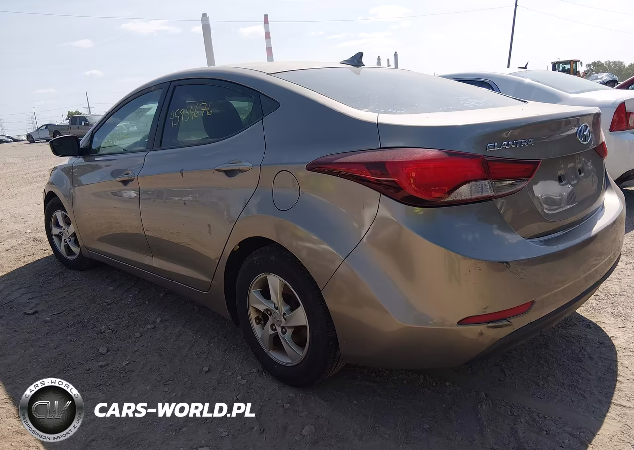 2014 Hyundai Elantra Se VIN:5NPDH4AE6EH529832 - 3