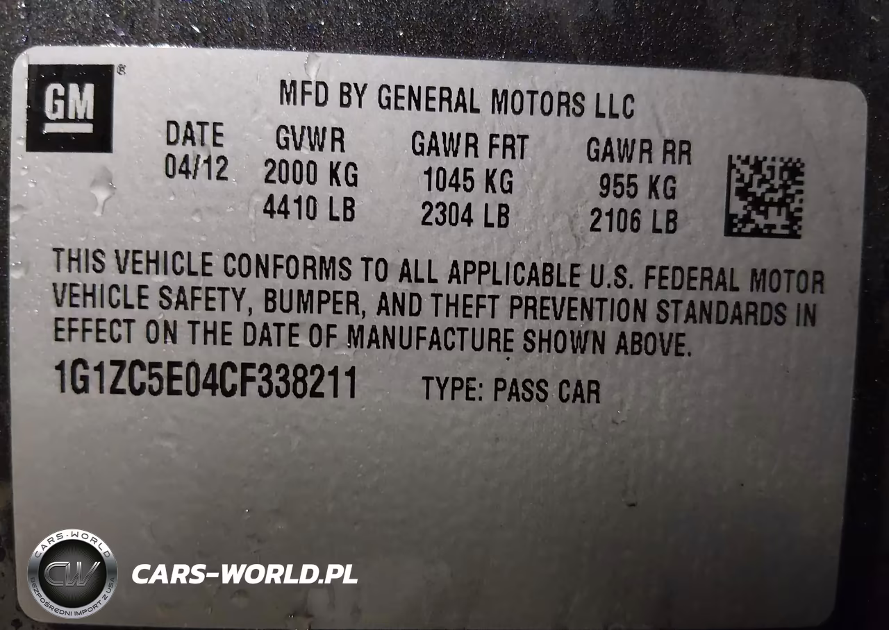 2012 Chevrolet Malibu 1Lt VIN:1G1ZC5E04CF338211 - 9