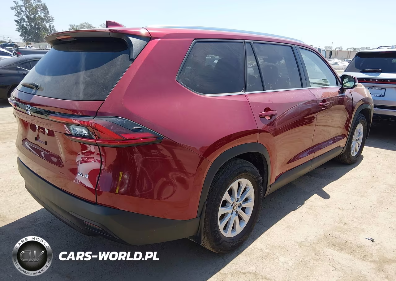 2025 Toyota Grand Highlander Xle VIN:5TDAAAA5XSS029085 - 4