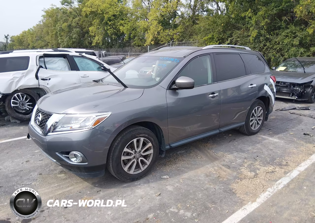 2015 Nissan Pathfinder Sv VIN:5N1AR2MN1FC676052 - 2