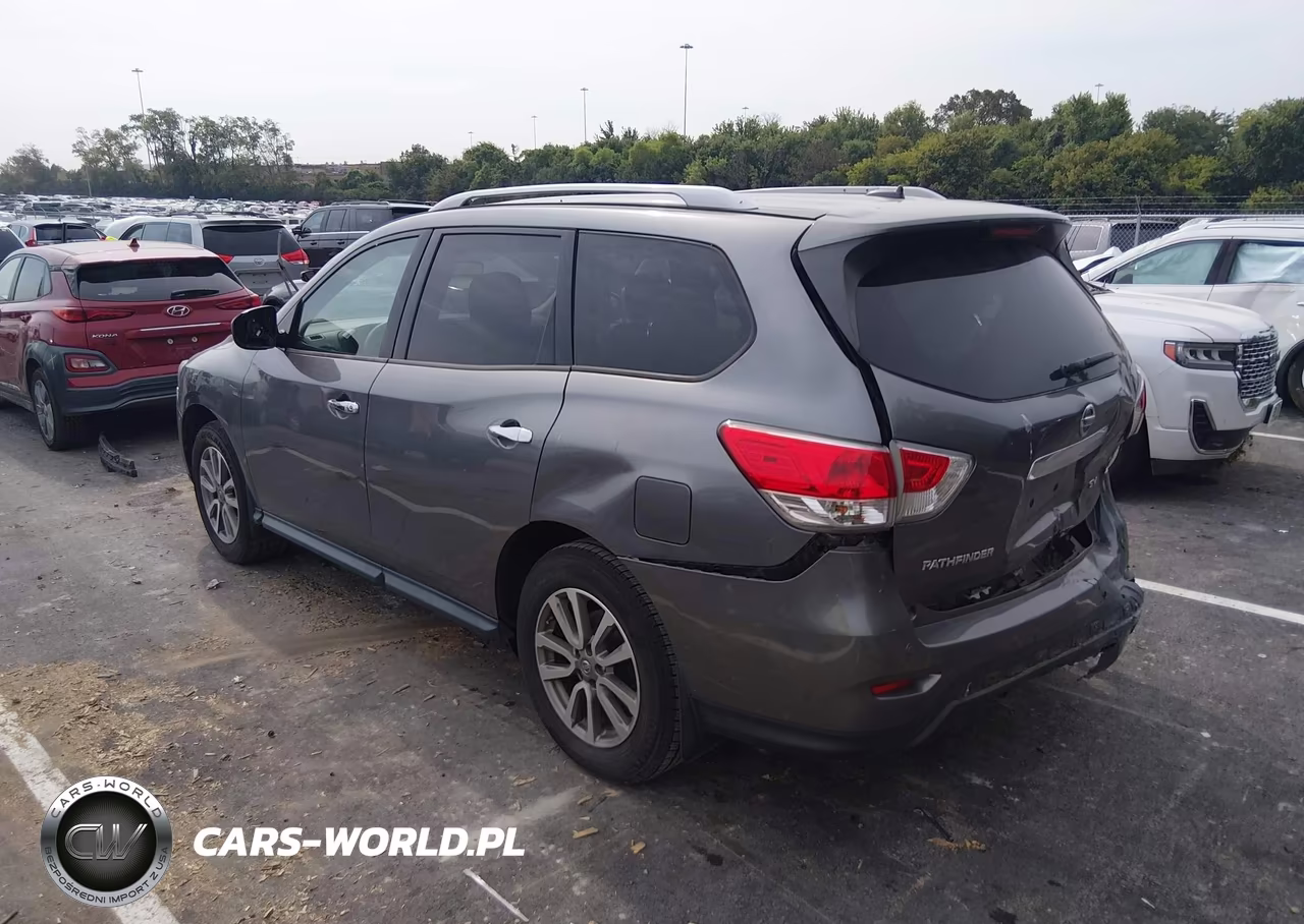2015 Nissan Pathfinder Sv VIN:5N1AR2MN1FC676052 - 3