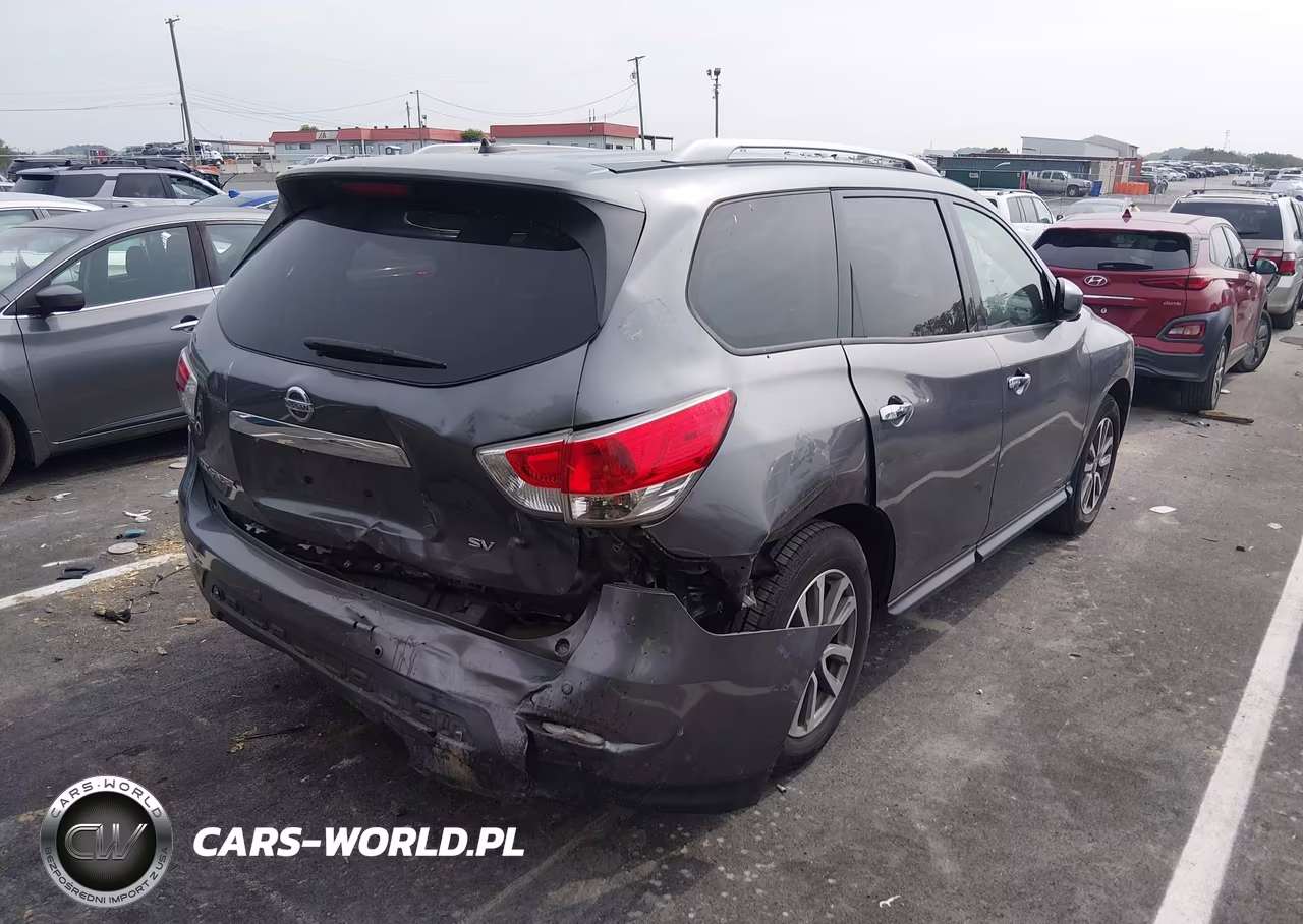 2015 Nissan Pathfinder Sv VIN:5N1AR2MN1FC676052 - 4