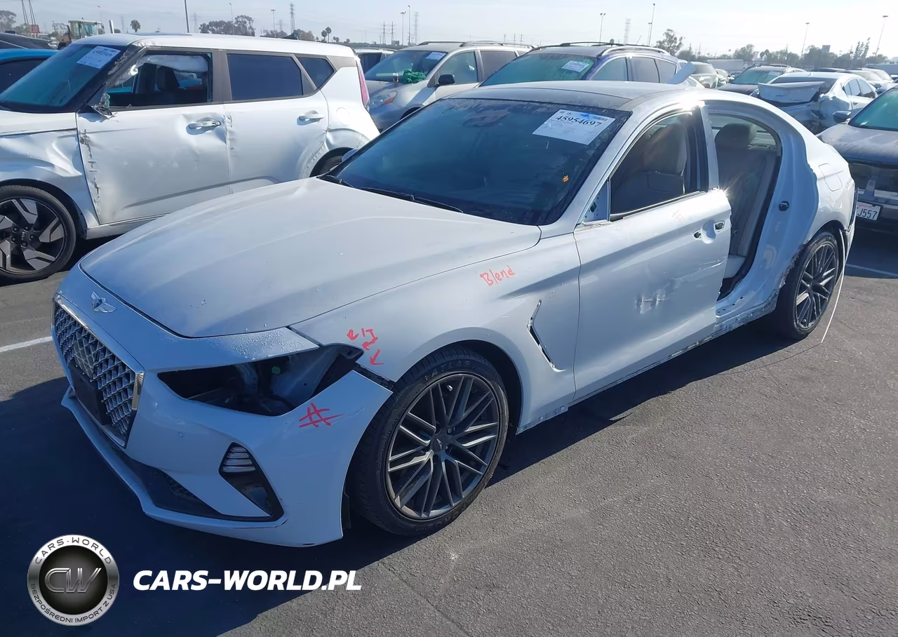 2019 Genesis G70 Elite VIN:KMTG34LA1KU035368 - 2
