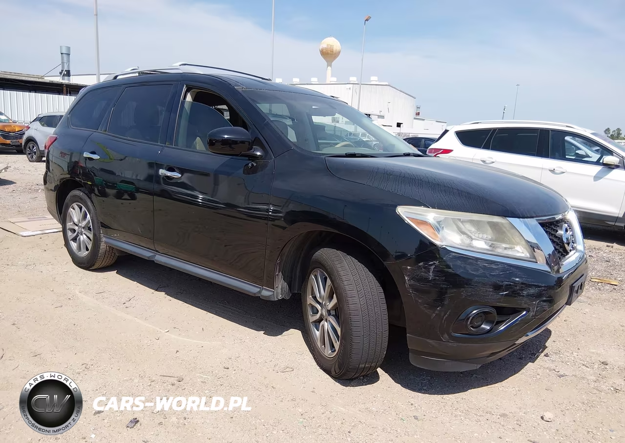 2013 Nissan Pathfinder Sv VIN:5N1AR2MNXDC619586 - 1