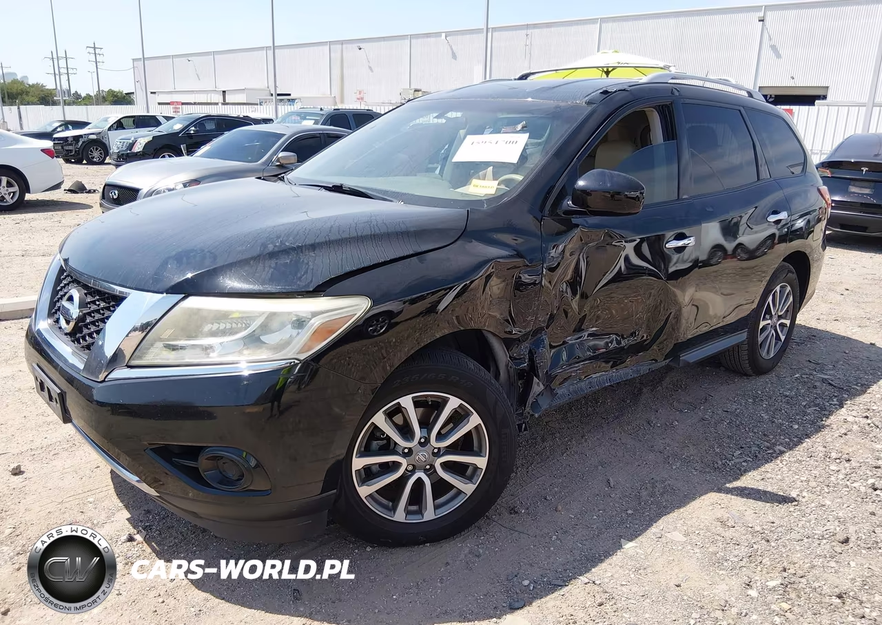 2013 Nissan Pathfinder Sv VIN:5N1AR2MNXDC619586 - 2