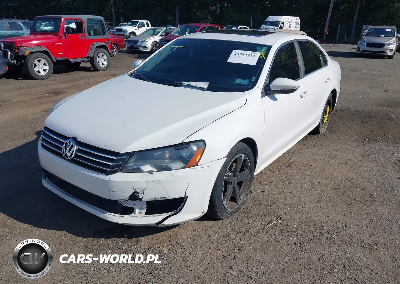 2012 Volkswagen Passat 2.5L Se VIN:1VWBP7A32CC096719 - 2