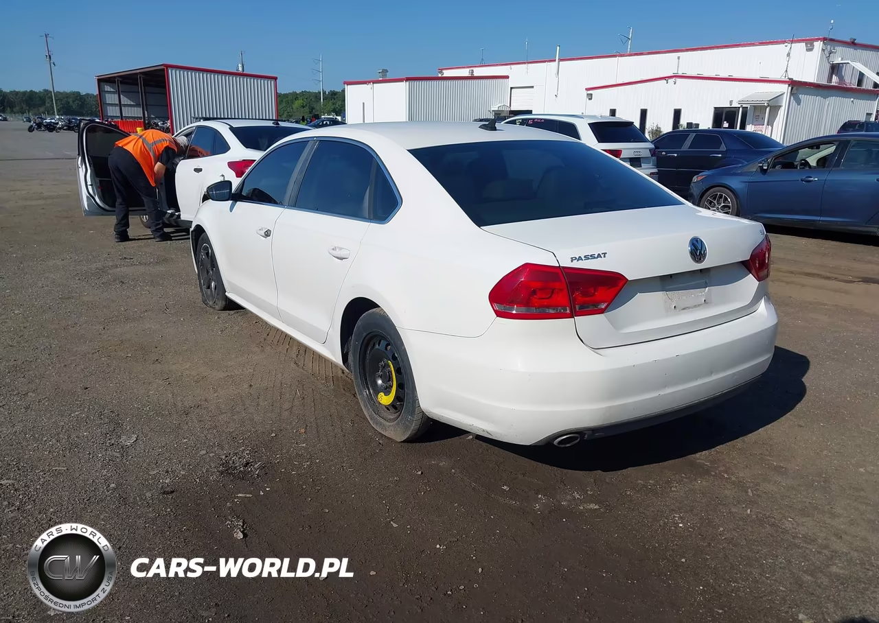 2012 Volkswagen Passat 2.5L Se VIN:1VWBP7A32CC096719 - 3