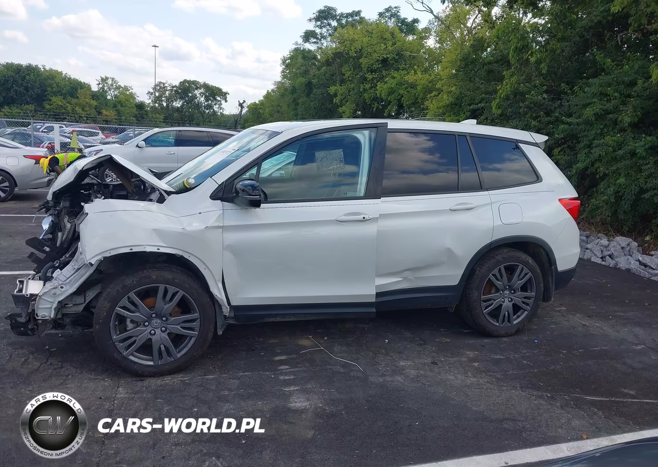 2021 Honda Passport 2Wd Ex-L VIN:5FNYF7H51MB004155 - 15