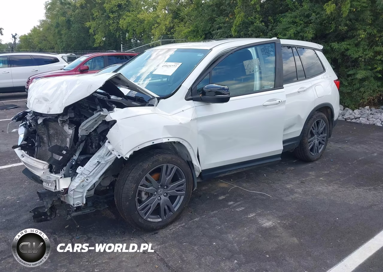 2021 Honda Passport 2Wd Ex-L VIN:5FNYF7H51MB004155 - 2