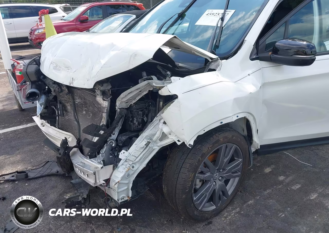 2021 Honda Passport 2Wd Ex-L VIN:5FNYF7H51MB004155 - 6