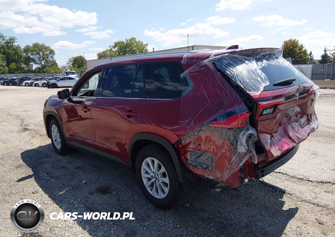 2024 Toyota Grand Highlander Xle VIN:5TDAAAB57RS032860 - 3