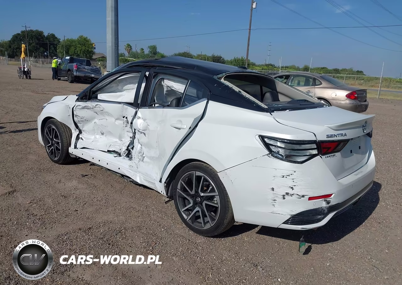 2024 Nissan Sentra Sr Xtronic Cvt VIN:3N1AB8DV8RY332518 - 3