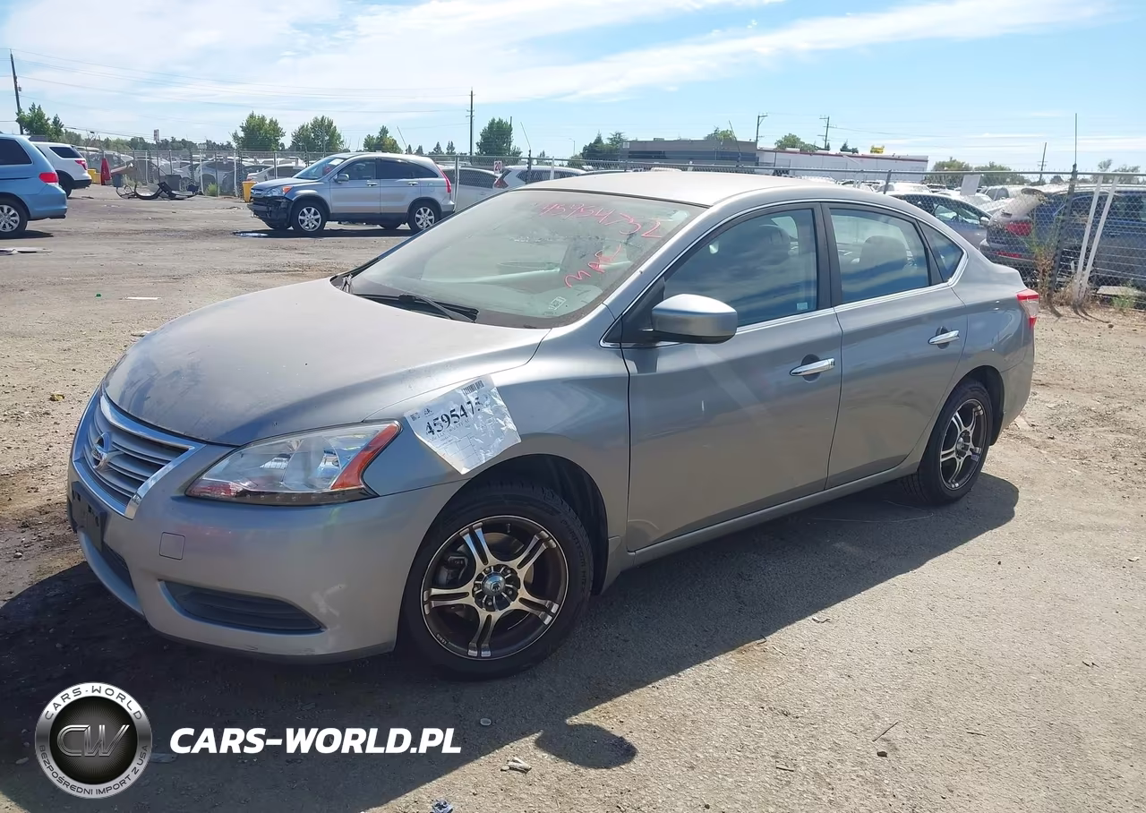 2013 Nissan Sentra S VIN:3N1AB7AP9DL748907 - 2