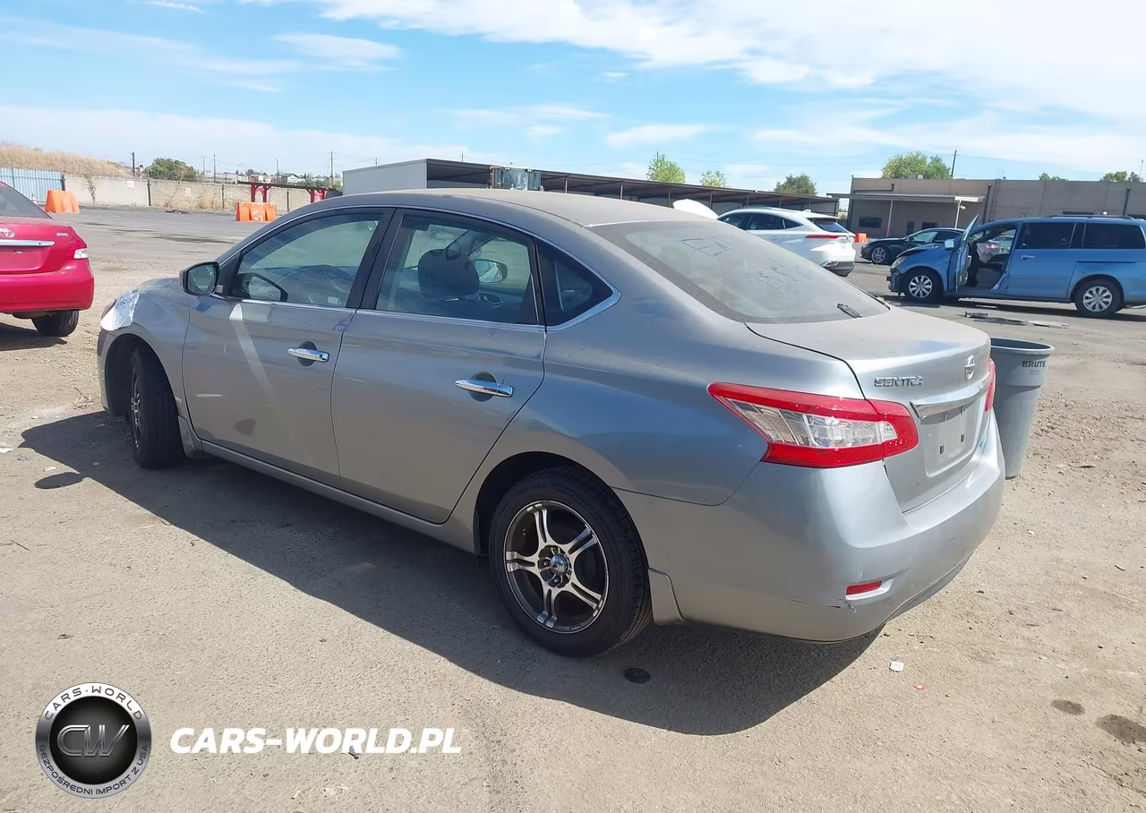 2013 Nissan Sentra S VIN:3N1AB7AP9DL748907 - 3