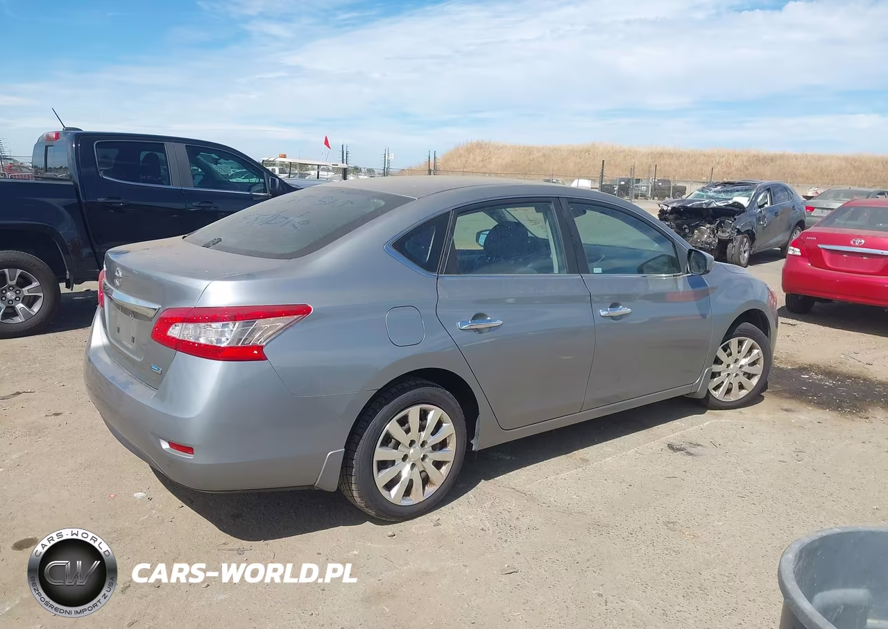 2013 Nissan Sentra S VIN:3N1AB7AP9DL748907 - 4