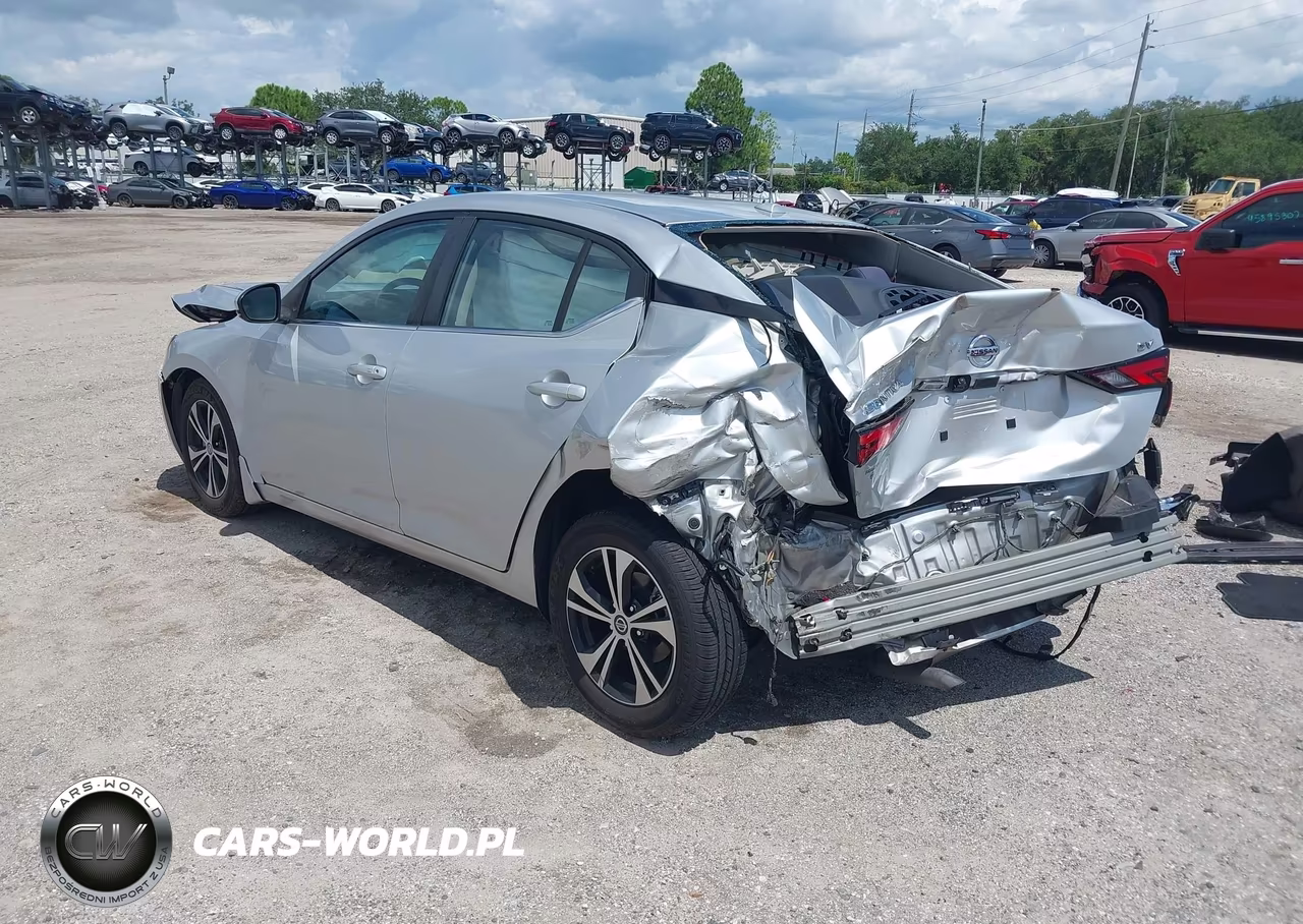 2020 Nissan Sentra Sv Xtronic Cvt VIN:3N1AB8CV4LY254246 - 3