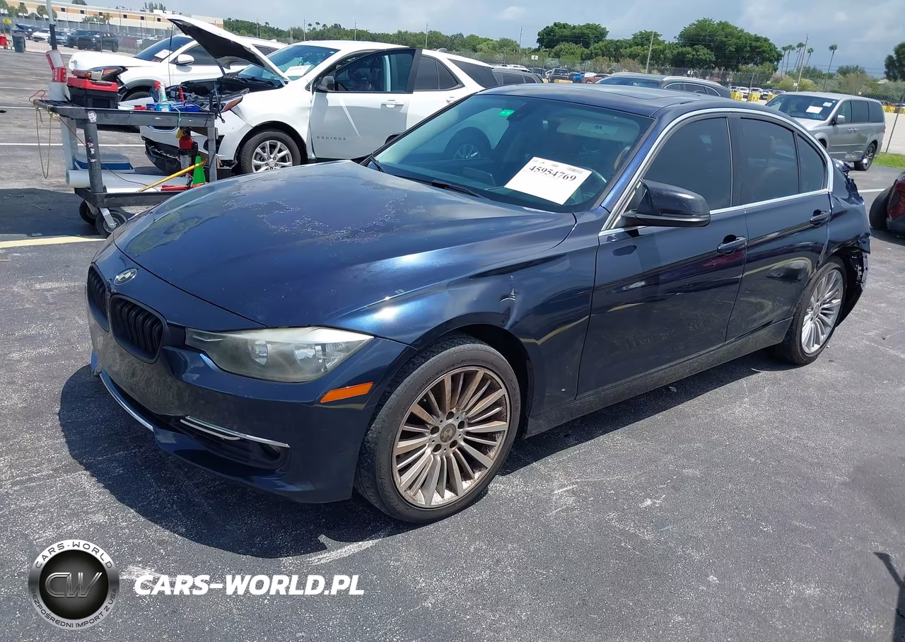 2012 BMW 328I VIN:WBA3A5C52CF347424 - 2