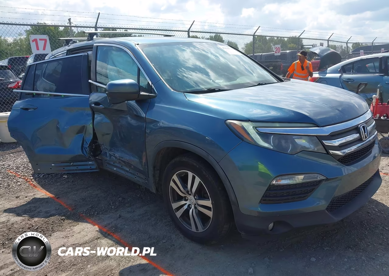 2016 Honda Pilot Ex-L VIN:5FNYF6H56GB007051 - 1