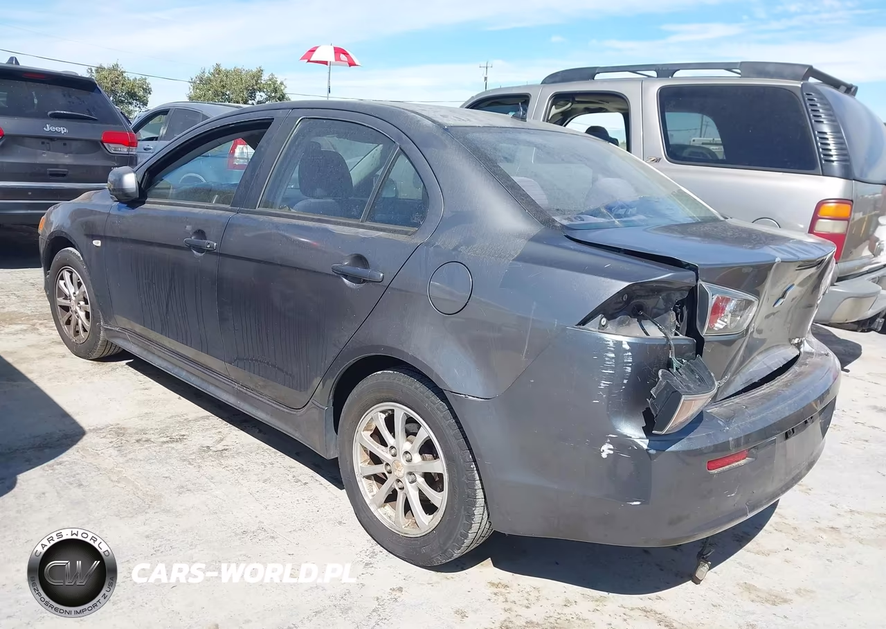 2010 Mitsubishi Lancer Es VIN:JA32U2FUXAU003676 - 3