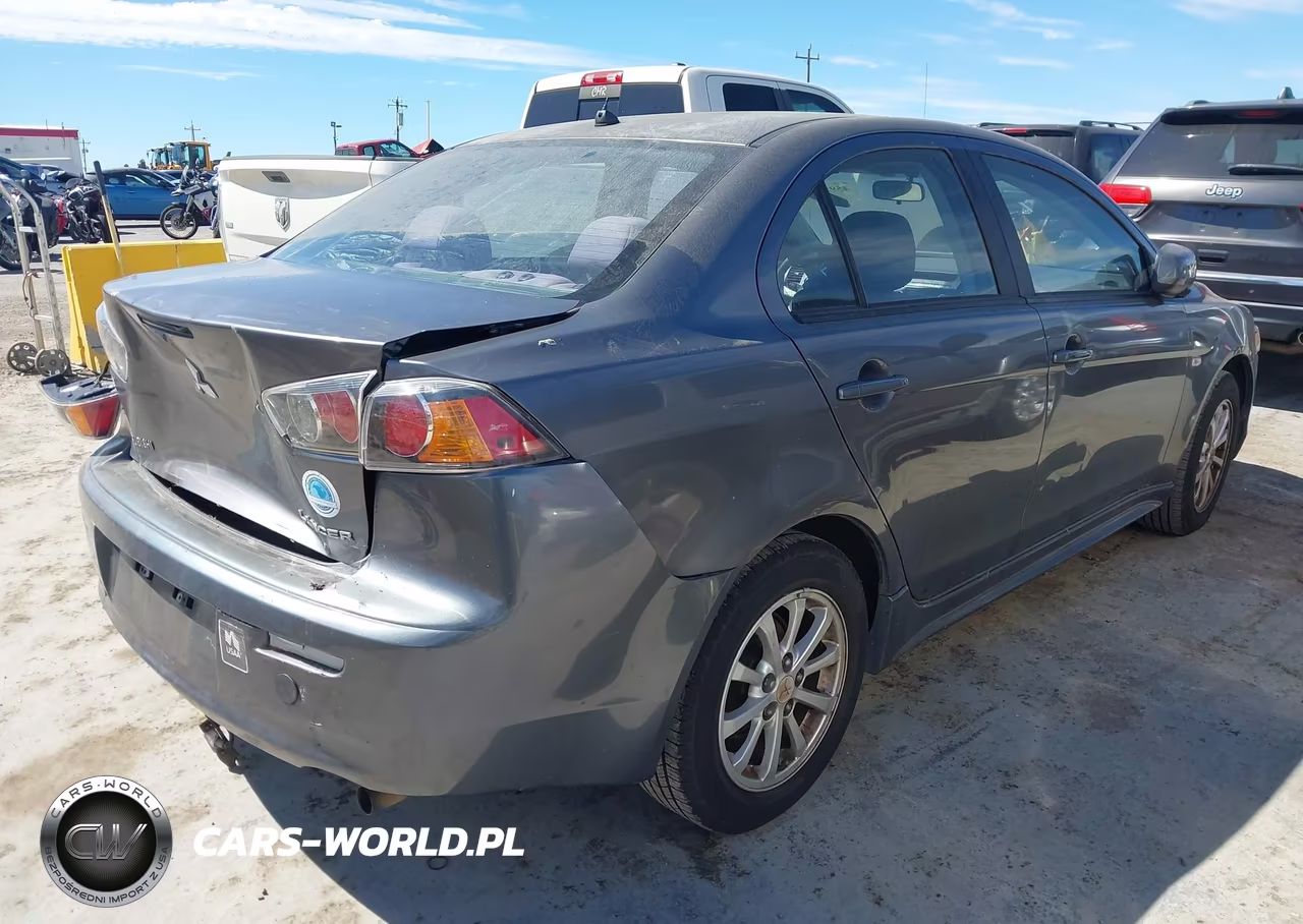 2010 Mitsubishi Lancer Es VIN:JA32U2FUXAU003676 - 4