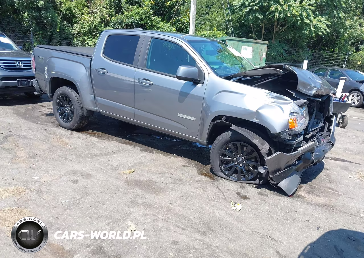 2021 GMC Canyon 4Wd Short Box Elevation