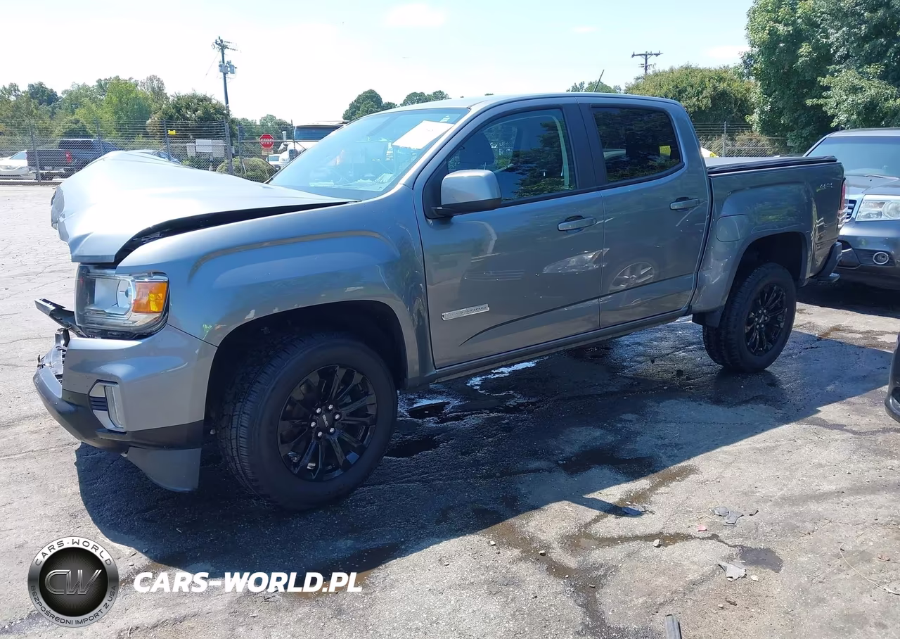 2021 GMC Canyon 4Wd Short Box Elevation VIN:1GTG6CEN7M1233859 - 2