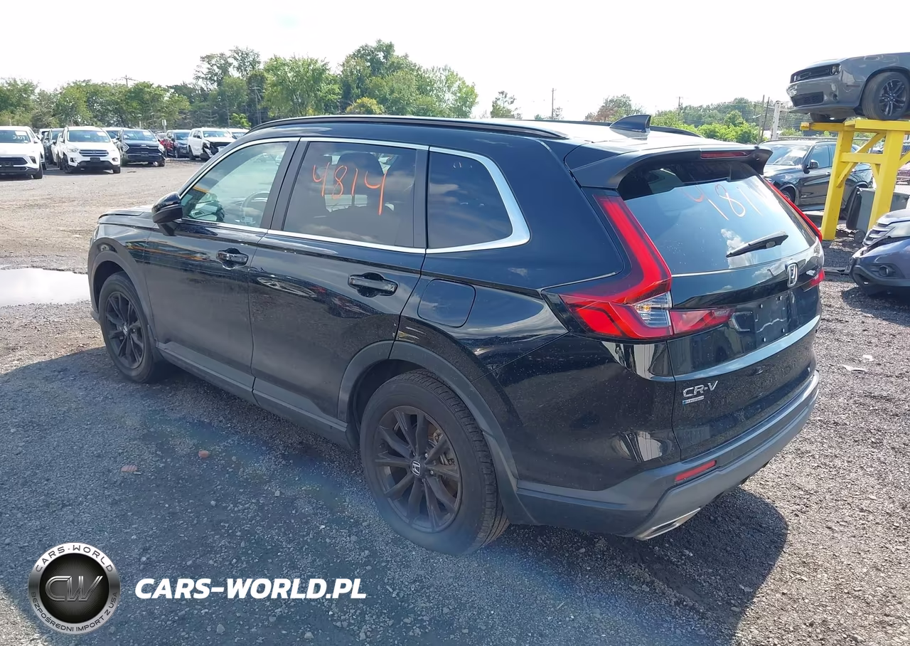 2025 Honda Cr-V Hybrid Sport-L VIN:5J6RS6H8XSL004406 - 3