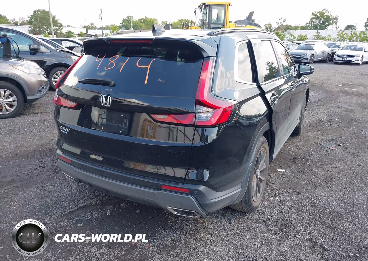 2025 Honda Cr-V Hybrid Sport-L VIN:5J6RS6H8XSL004406 - 4