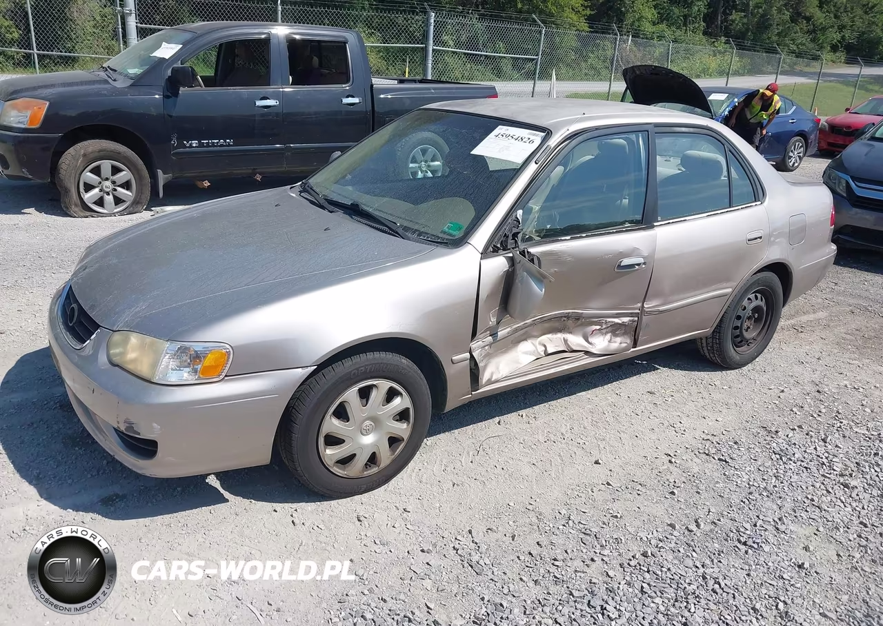 2002 Toyota Corolla Le VIN:2T1BR12EX2C521815 - 2