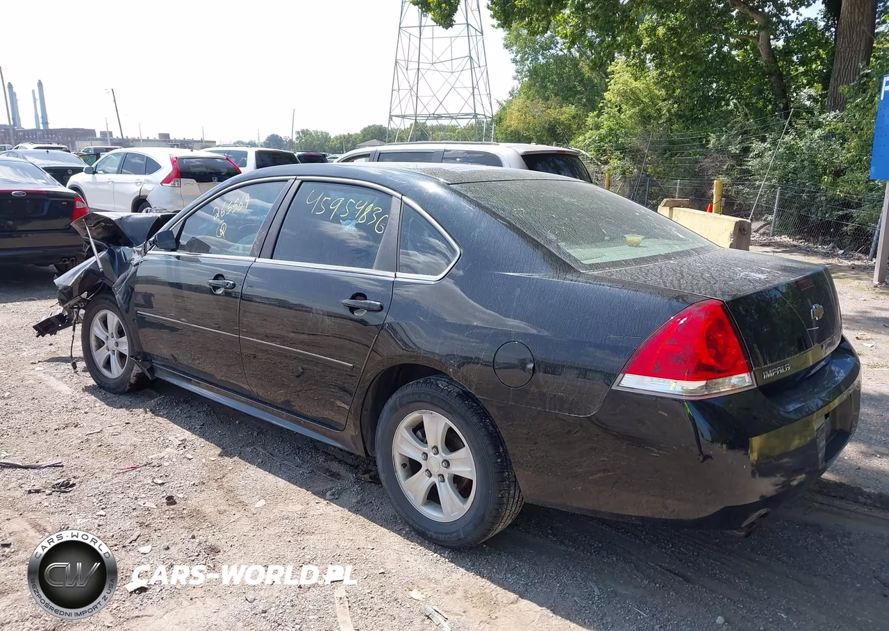 2012 Chevrolet Impala Ls VIN:2G1WF5E35C1265569 - 3